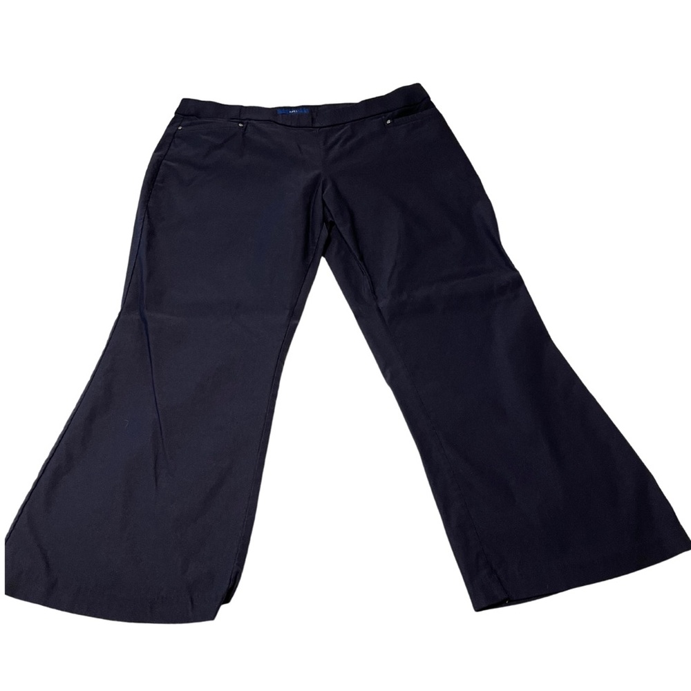 Apt 9 Stretchy Bootcut Dress Pants - Navy